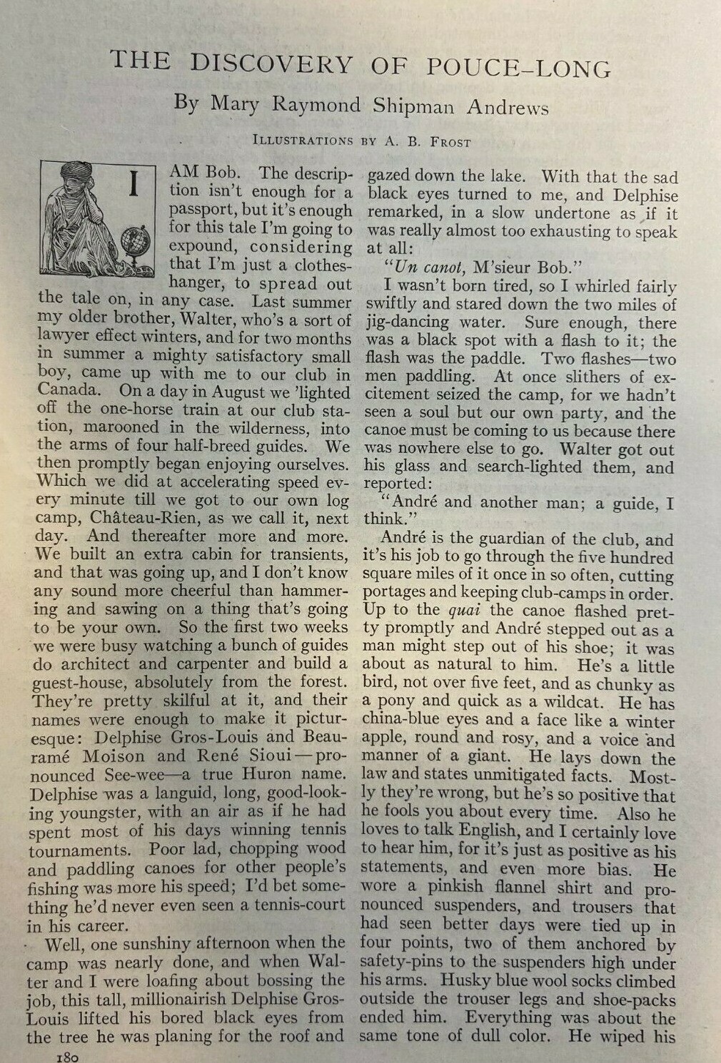 1916 A. B. Frost Hunting Fishing Illustrations