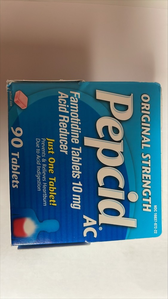 PEPCID Original Strength 10mg Tablets - 90 Count
