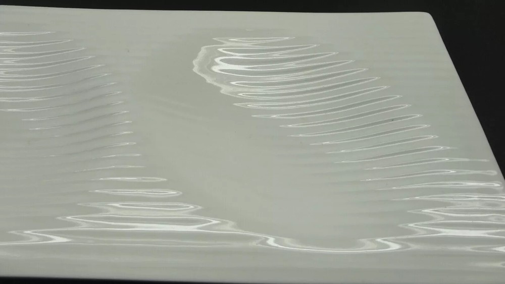 Fortessa Dinnerware 3 section Appetizer Sampler Serving Platter Bone China ~New!