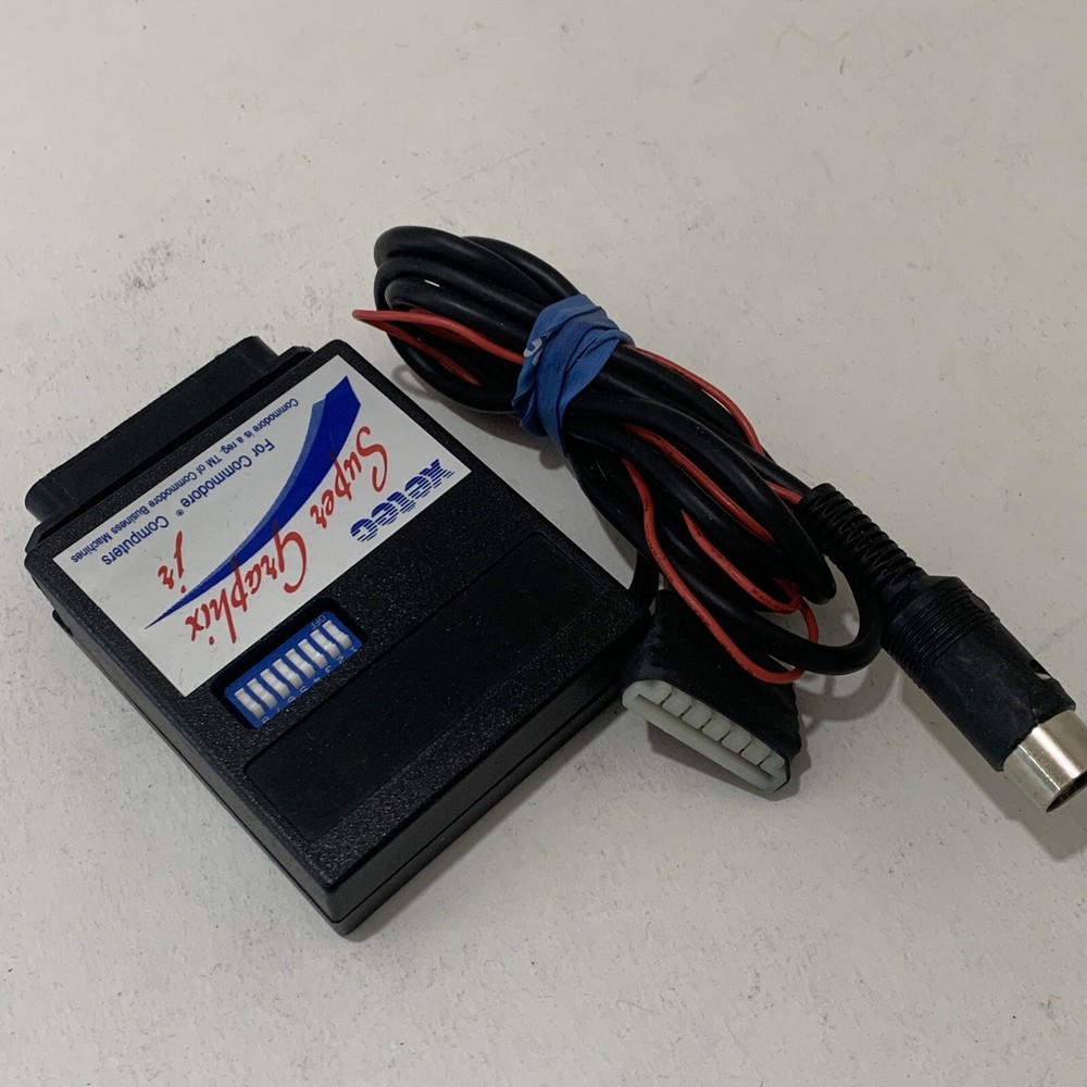 Xetec Super Graphix Jr Printer Interface For Commodore 64 Computers