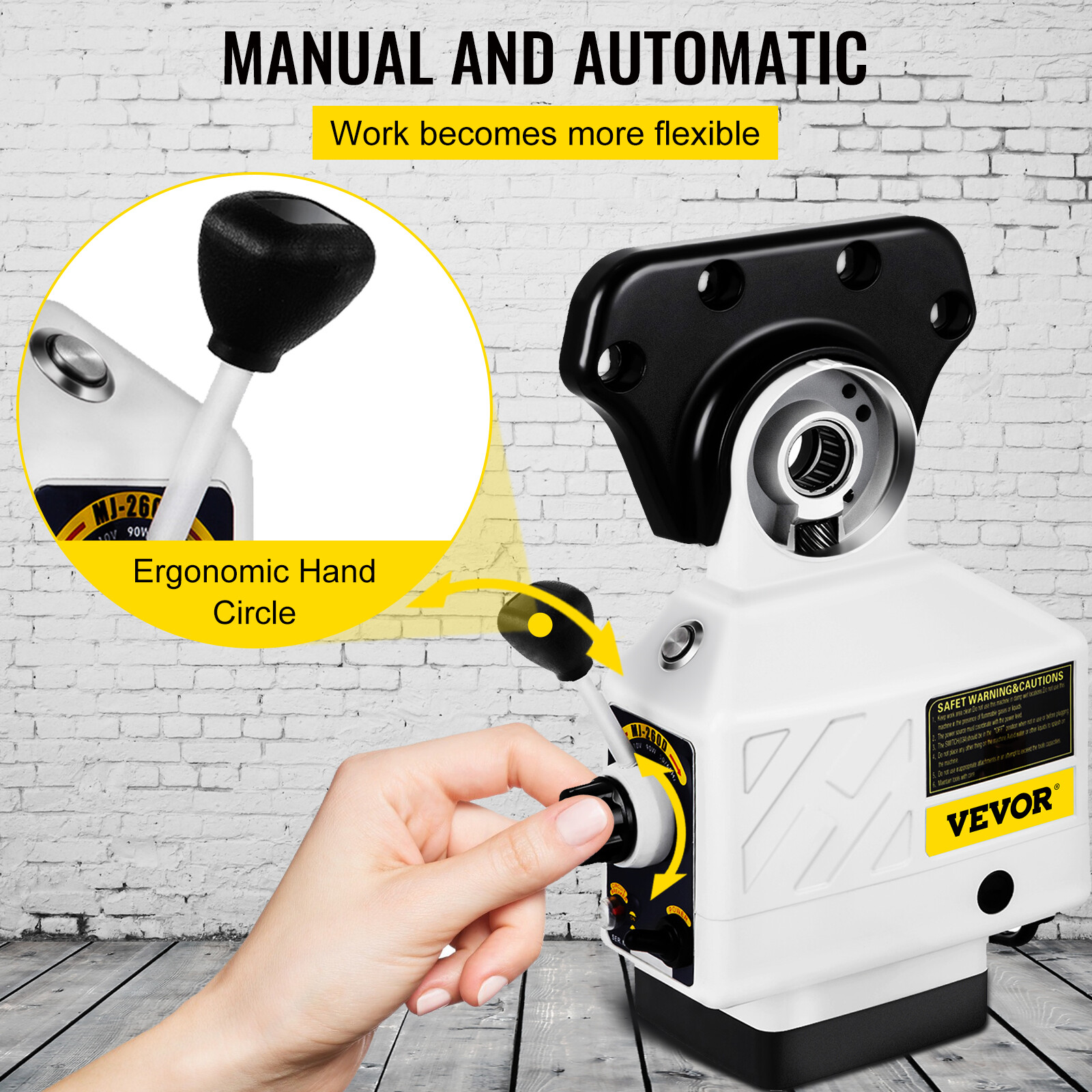 AL-310S X-AXIS Power Feed Milling Machine 450in-lb peak 0-200RAL-310S Bridgeport