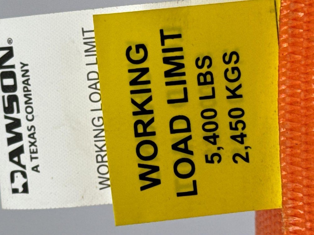 4"X40' Heavy Duty Winch Strap with Flat Hook 2 Pack