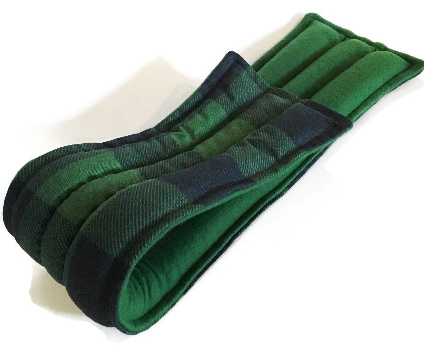 Long Heat Pad Neck Wrap, Sectioned XL Heating Pack, Rice Bag, Microwave Warmer