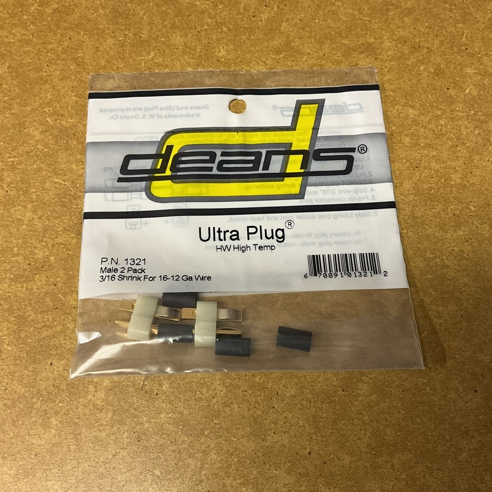 Deans (1321) Ultra Plug (NIB)