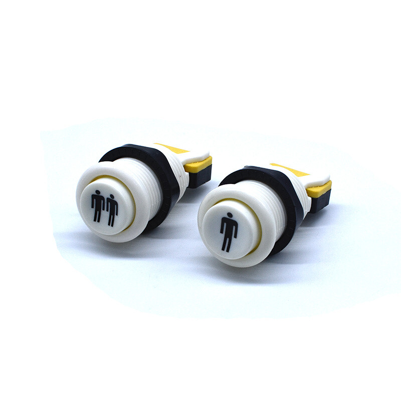 2 Players Arcade Buttons and Joystick Kit Controller USB Encoder MAME HAPP DIY