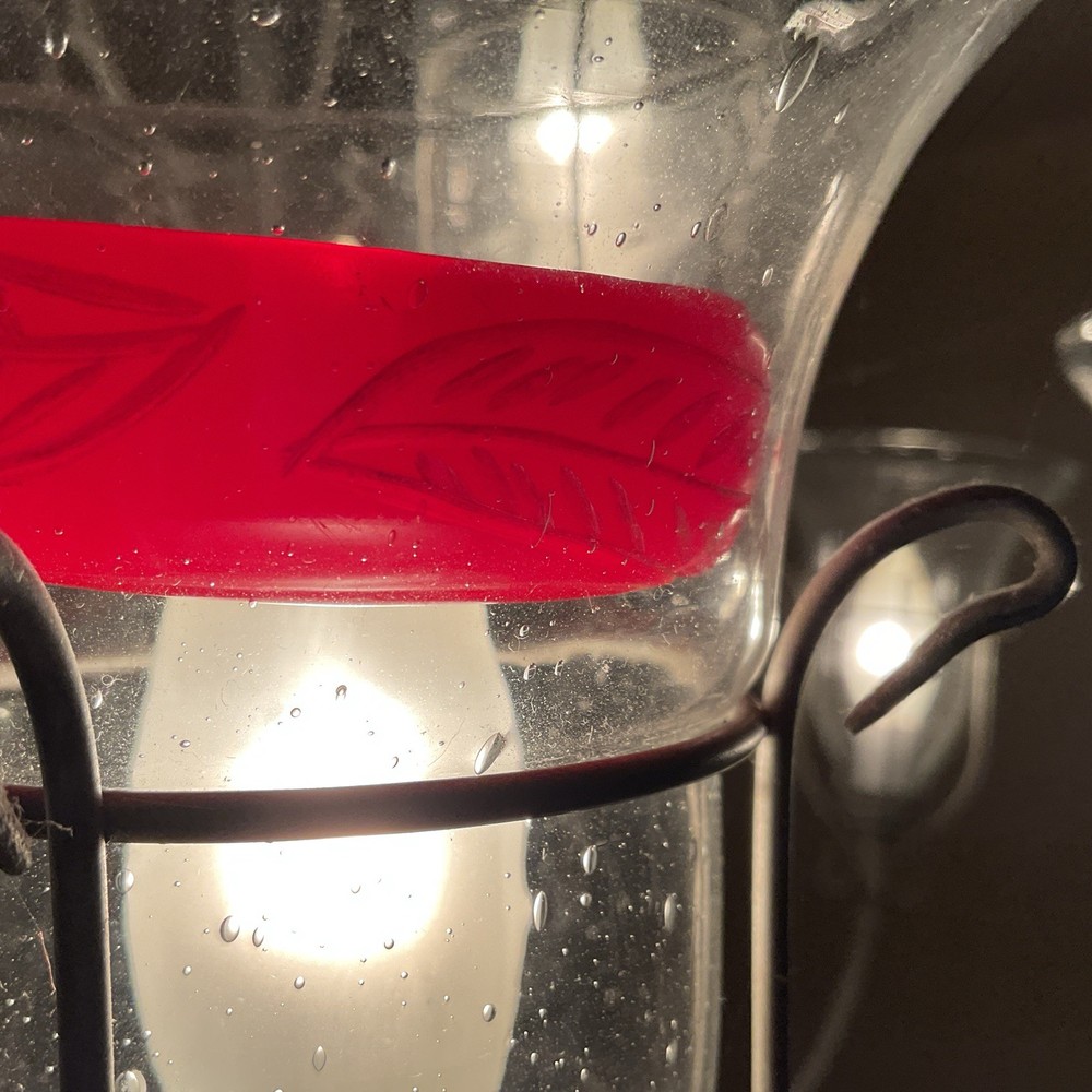 Vintage Red Bakelite Bangle Bracelet
