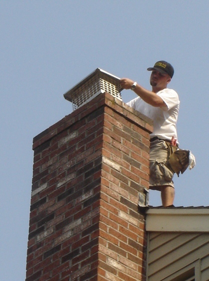 FOREVER® Stainless Steel Single Flue Bolt On Chimney Caps