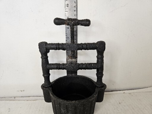 Vintage Enesco Cast Iron Nut Press - Great Condition