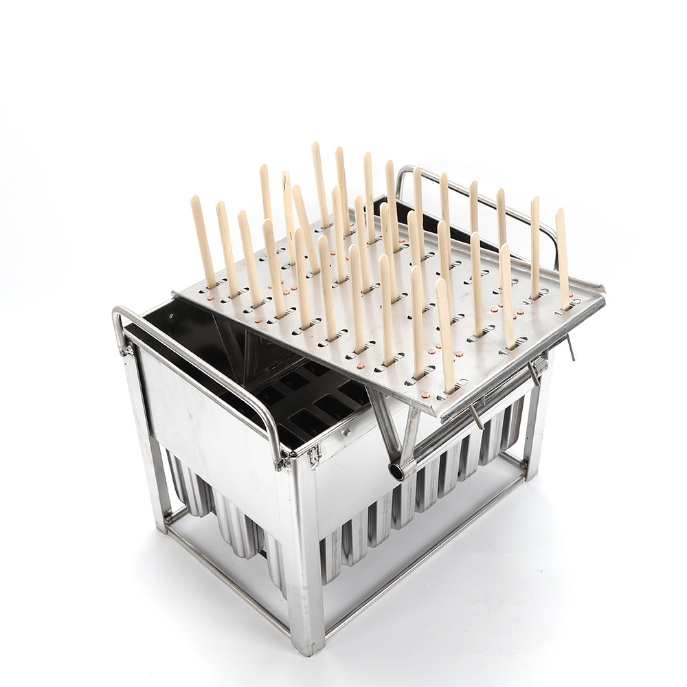 30pcs Stainless Steel Molds Pop Lolly Ice Cream Stick Holder Mold Stick 30pcs