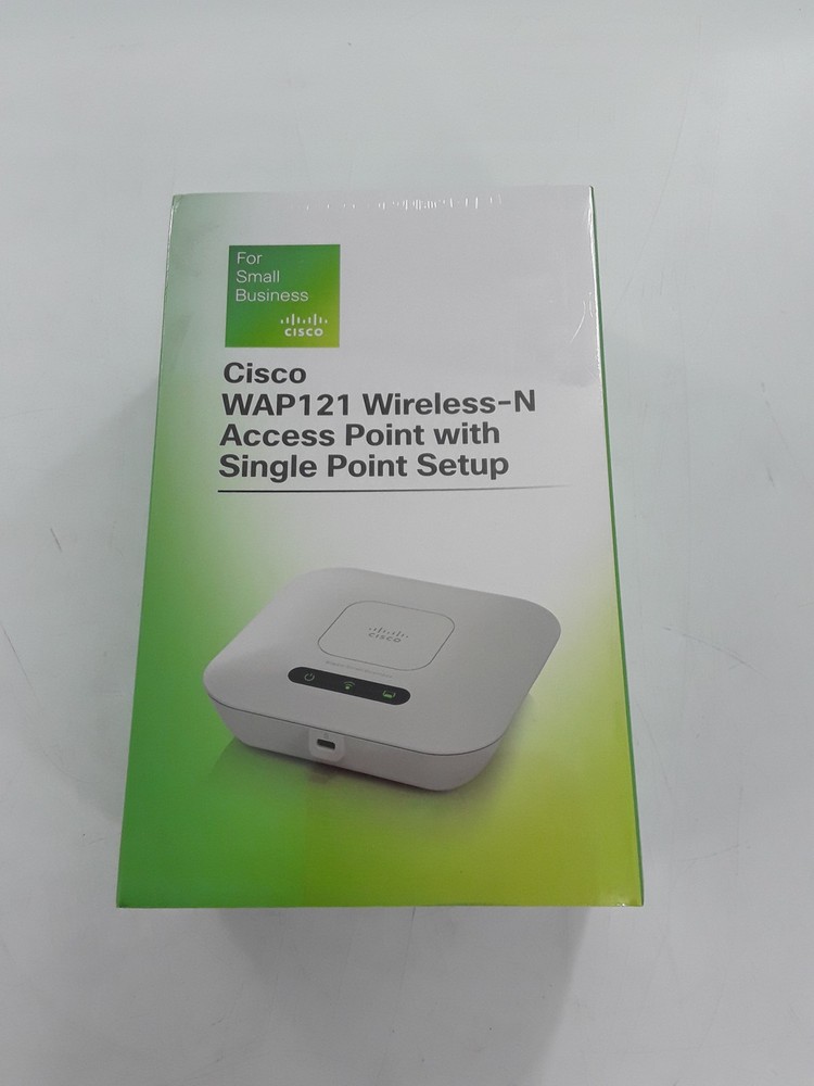 Cisco WAP121-A-K9 Wireless-N Access Point with Single Point Setup