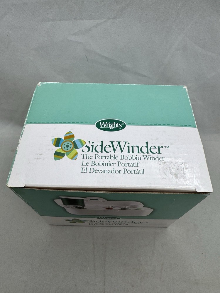 Wrights SideWinder Portable Bobbin Winder Thread Sewing Accessory 88175