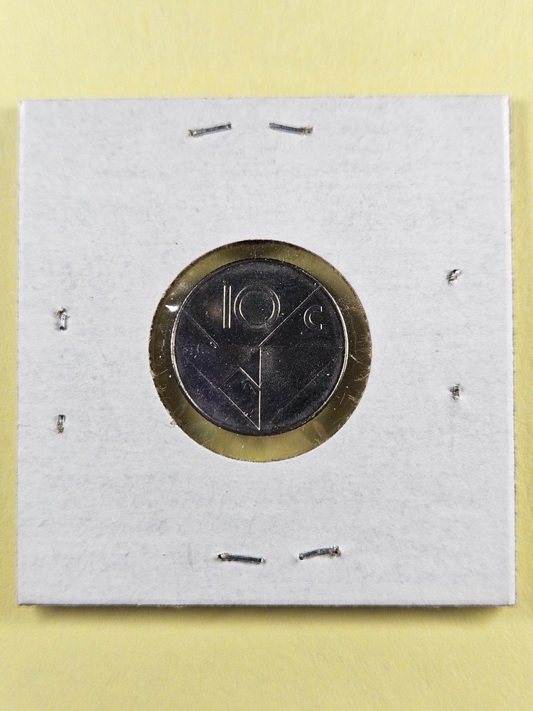 COINS - ARUBA - 10 CENTS 2001