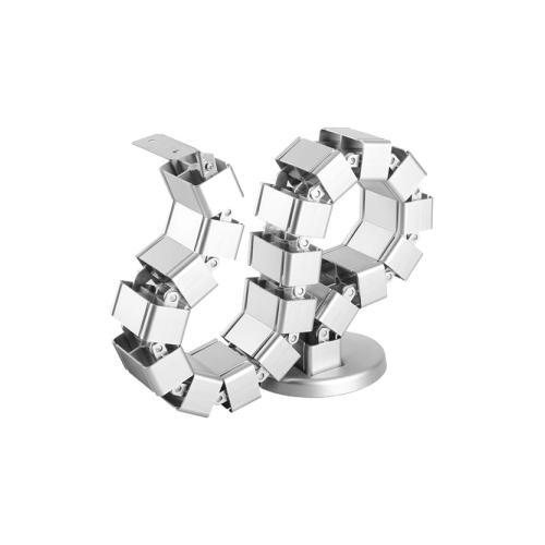 Startech Plug Management Heavy Cable Base Plate Cable Cover Cable