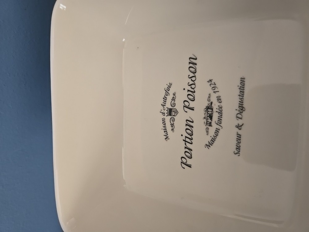 2 Portion Control Dish Ramekin Maison D'Autrefois Portion Gratin Poisson Saveur