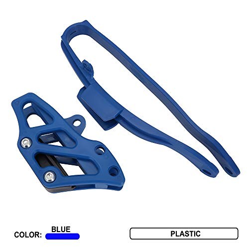 Motorcycle Chain Guard Guide Protector + Chain Chain Guide & Slider (Bundle)