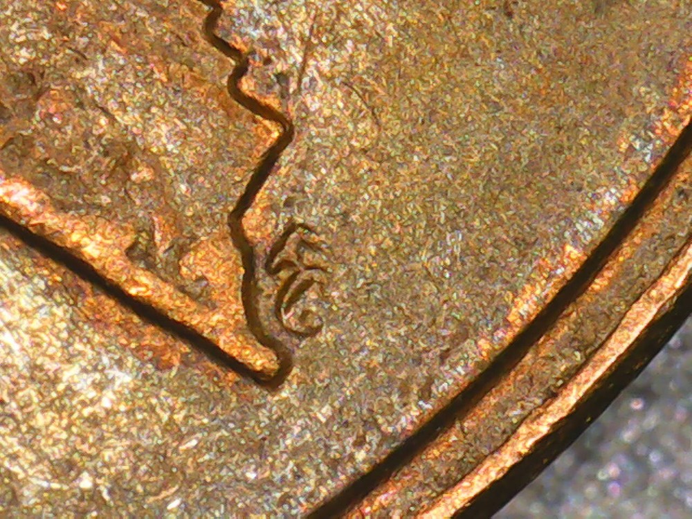 1968~D 1 CENT DDO/DDR + OFF CENTER