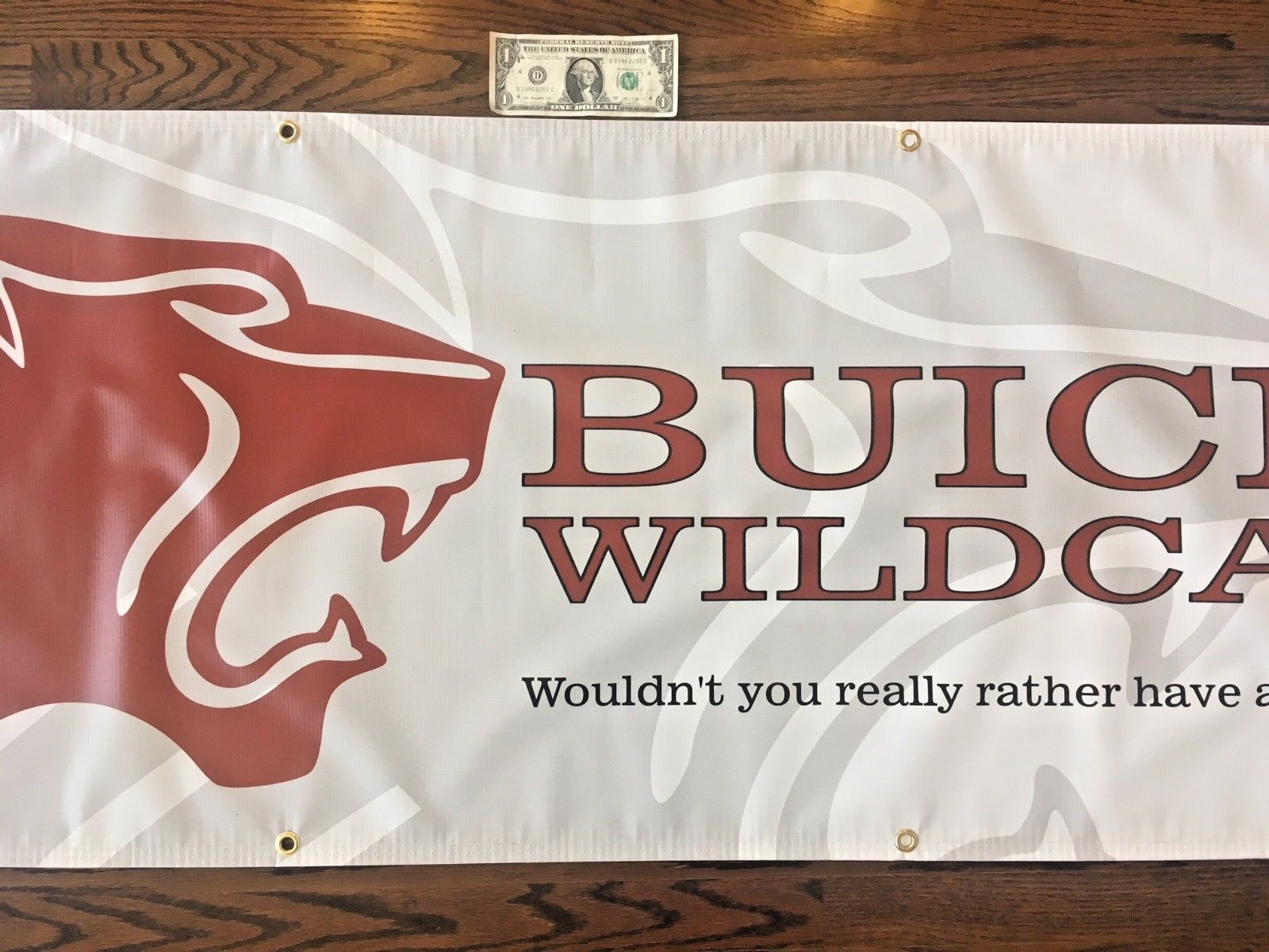 BUICK WILDCAT Garage Banner Sign (Large 2’x 5’)