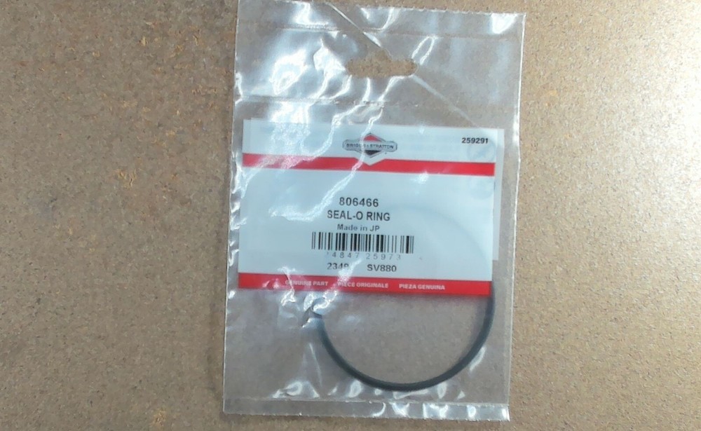 806466 Briggs & Stratton Seal-O Ring