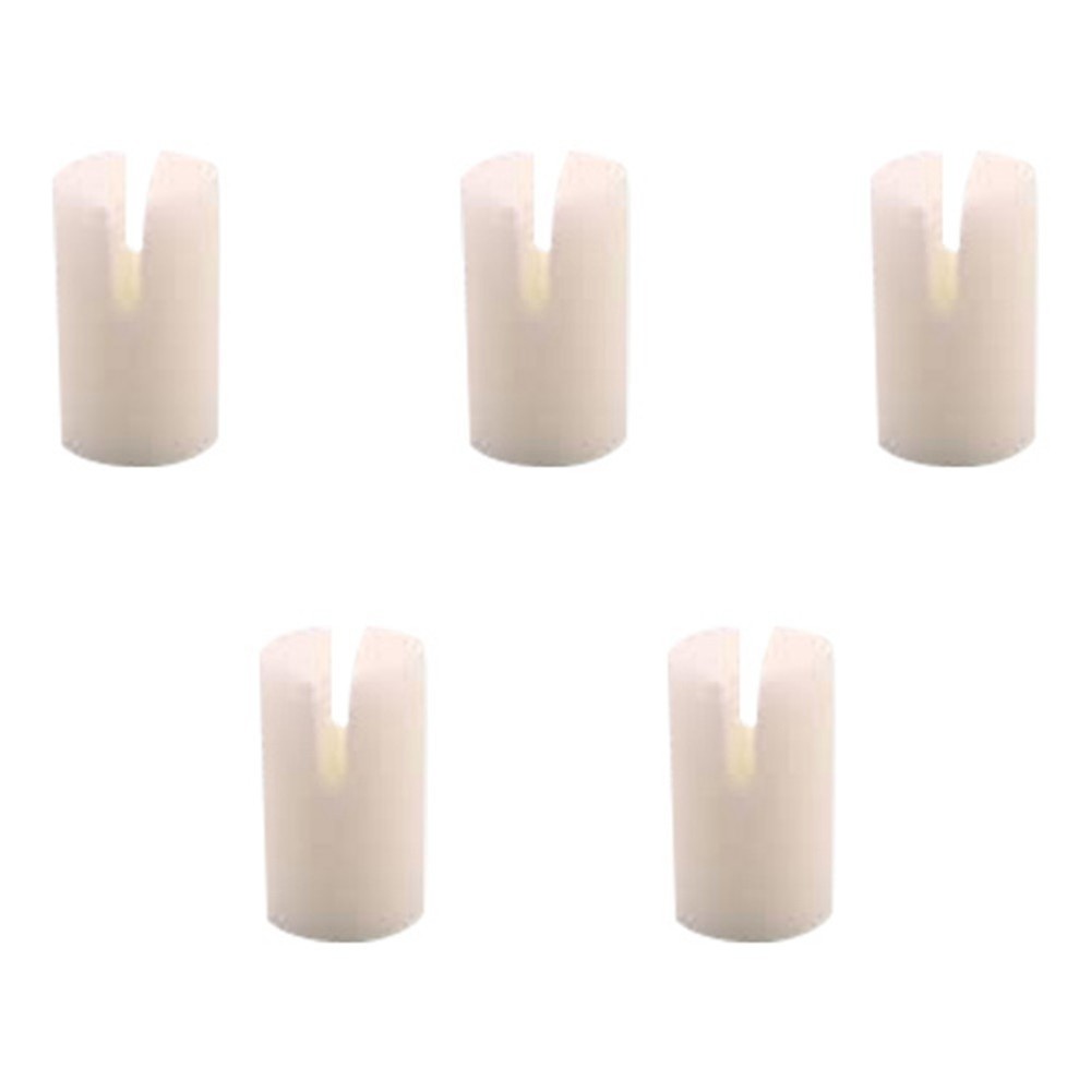 5 Piece Real Bone Banjo 5Th String  Beef Bone Color 5x3mm for 5 String9448