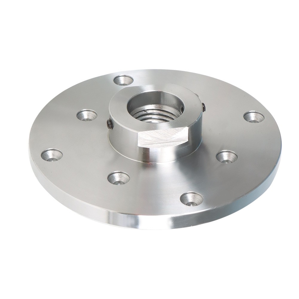 thread set screw locking spindle reverse turning 6" Chuck 1-1/4"xRH 8tpi