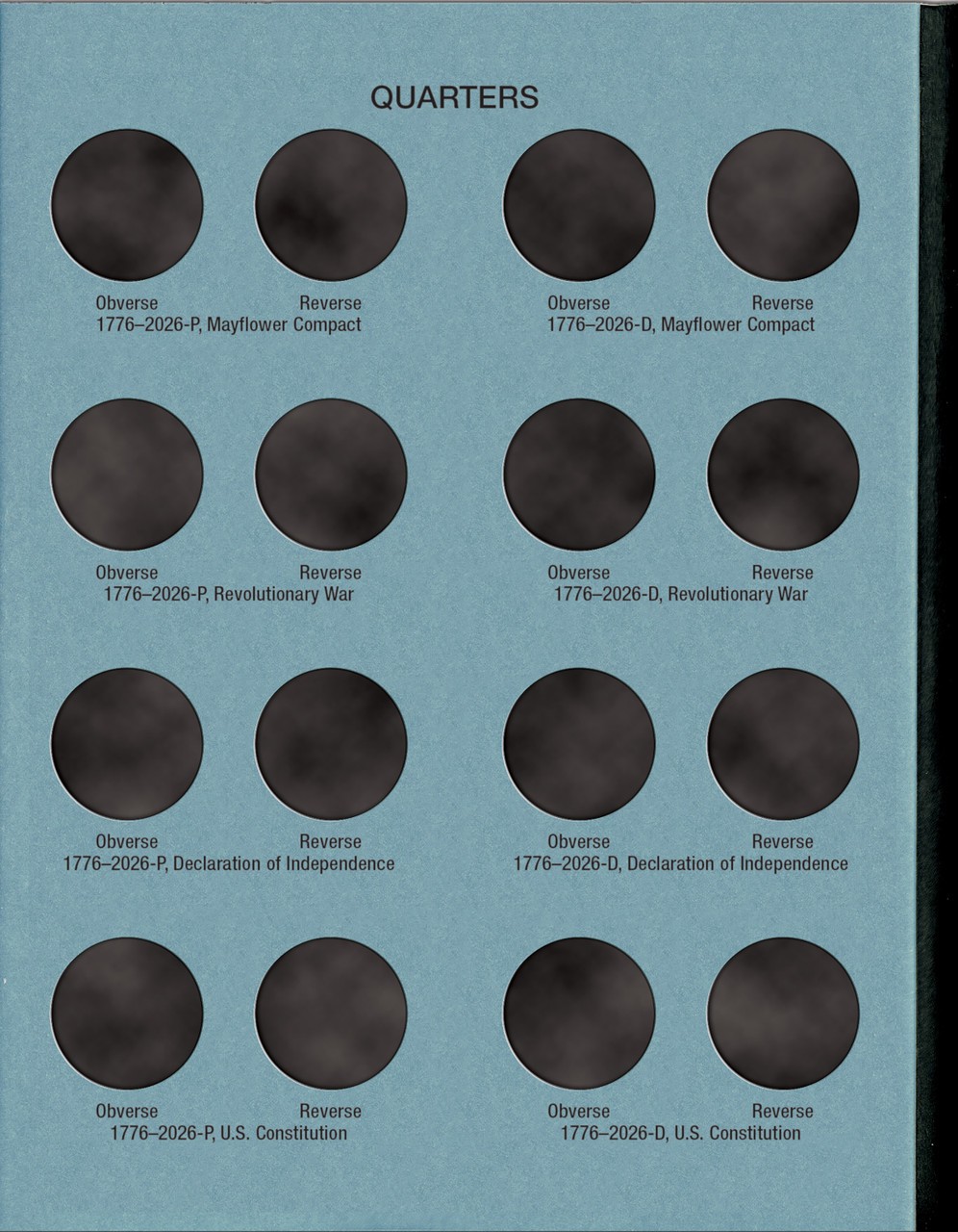 Official Whitman® Coin Folder - United States 250th Anniversary: 2026