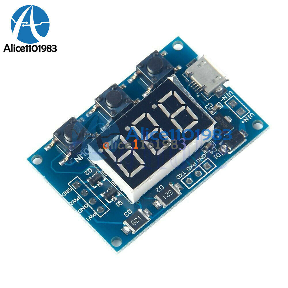 Adjustable PWM Pulse Frequency Duty Cycle Square Wave Signal Generator Module
