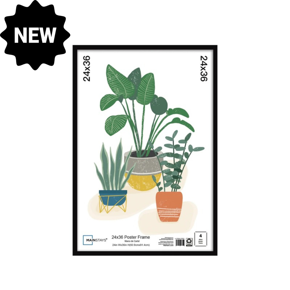 24x36 Basic Black Poster Frame
