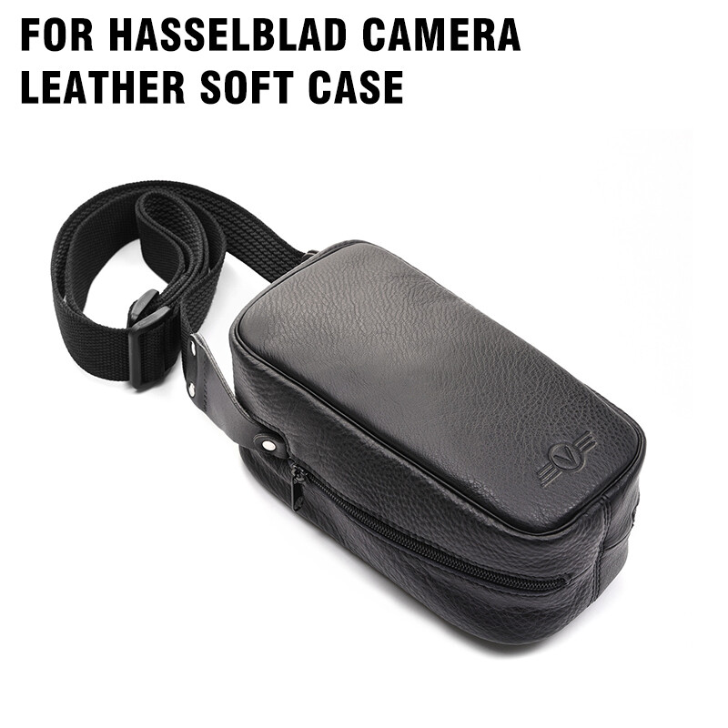 Real Leather for Hasselblad Camera Soft Case Protective Shoulder Bag Black NICE