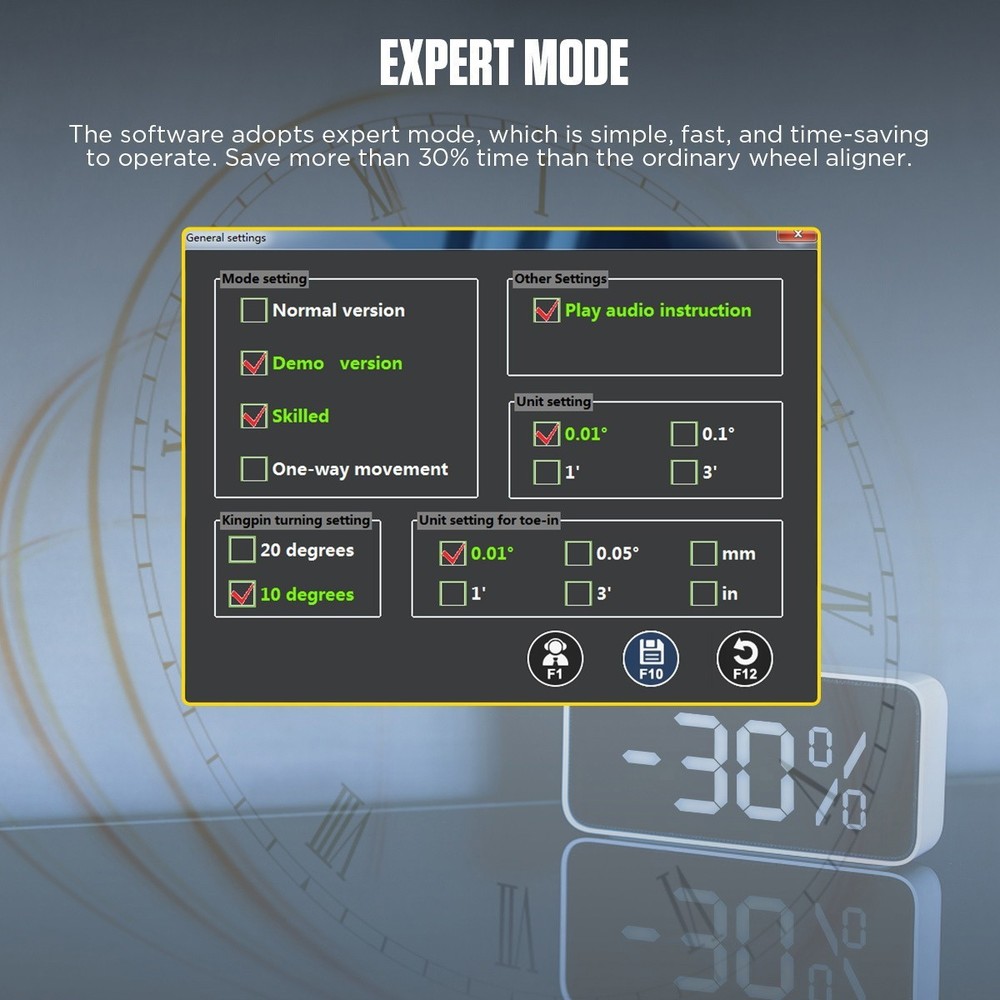 3D Wheel Alignment Machine For 4-Post Lifts Fully Automatic Tire Aligner System