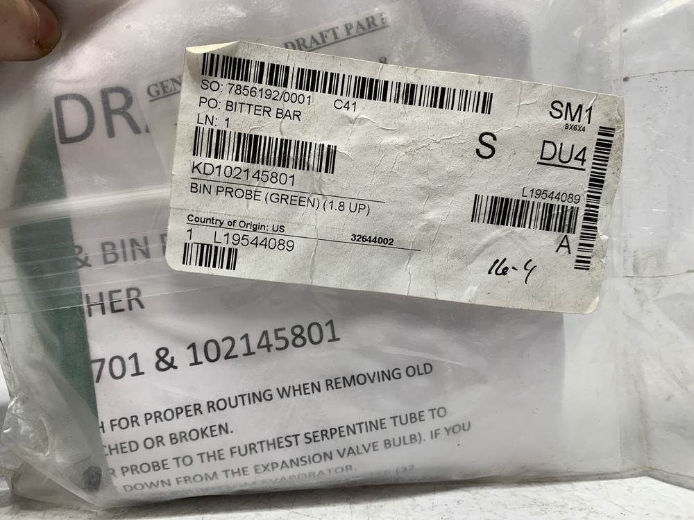 Kold-Draft 102145801 Ice Machine Drain Probe Kit
