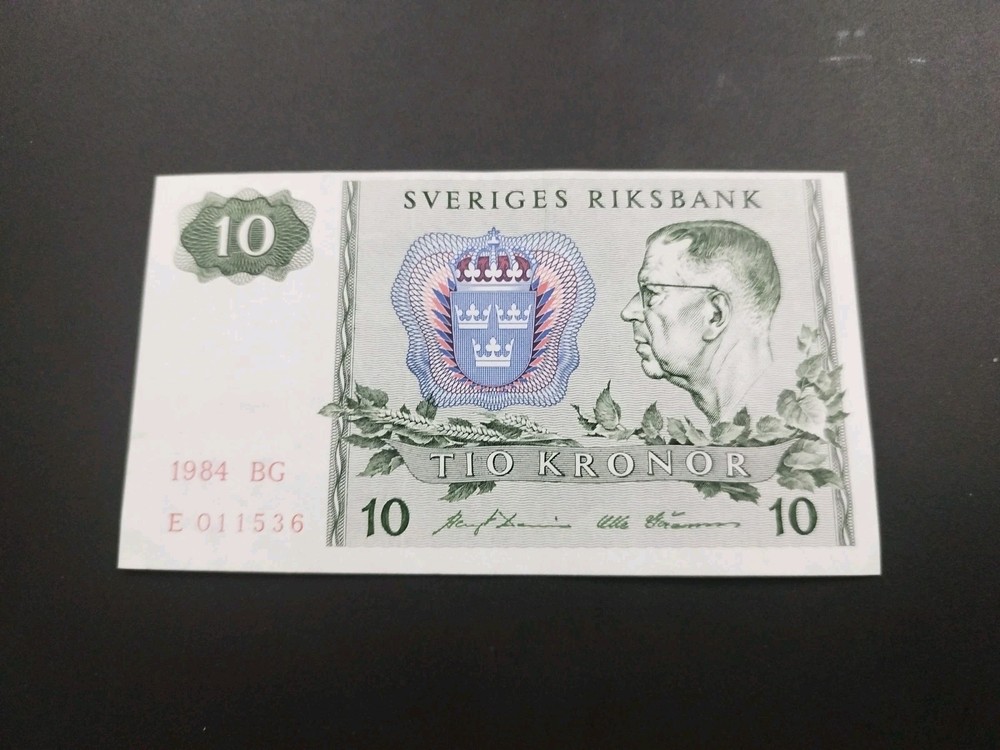 Sweden 10 Kronor 1984