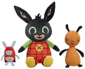 Rainbow Designs Bing, Flop & Hoppity Interactive Soft Plush Toy