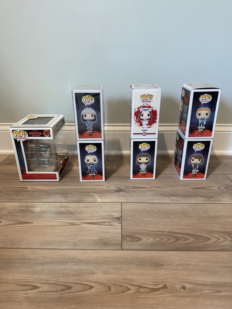 Funko Stranger Things Boxed Figures Lot Eleven Joyce Robin Max (See description)