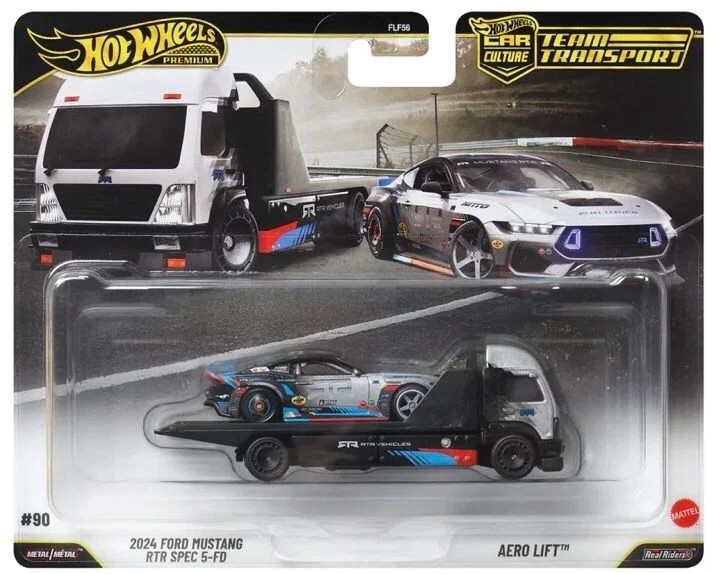 Ford Mustang RTR SPEC 5-FD & Aero Lift * 2026 Hot Wheels Team Transport Case K
