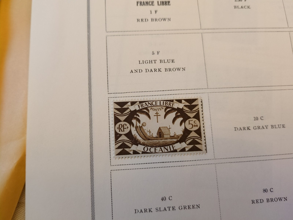 APC Z6412 scott internation pages french Gabon Sudan Polynesia s Antartic