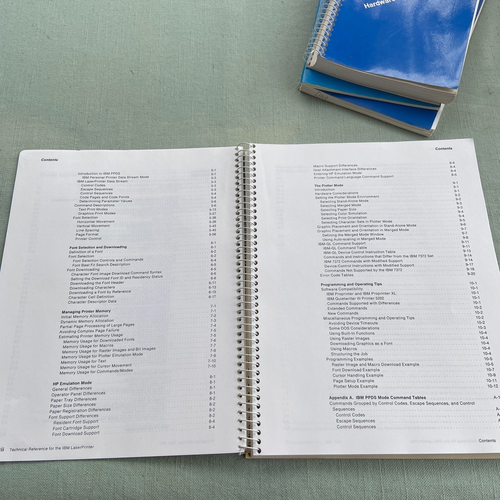 IBM Book Laser Printer Technical Reference 2380 2381 Users Guide Manual 1st Ed.