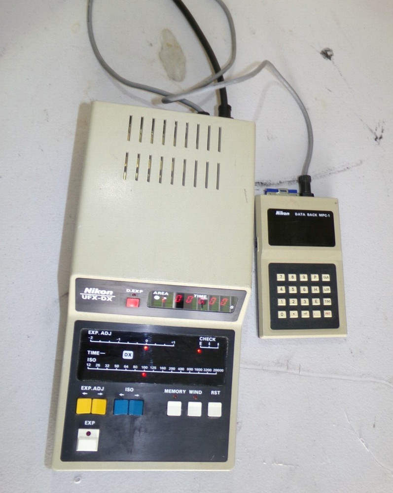 Nikon UFX-DX w/ Data pack MPC-1 MICROSCOPE CAMERA Controller