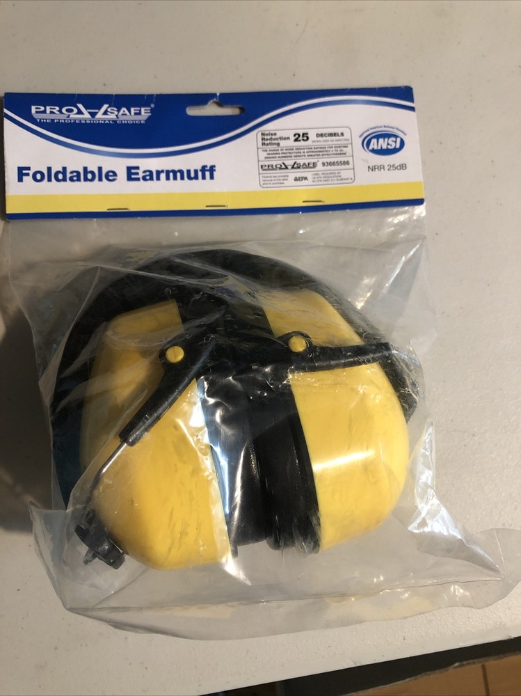 EARMUFF FOLDABLE PRO-SAFE NRR-25DB