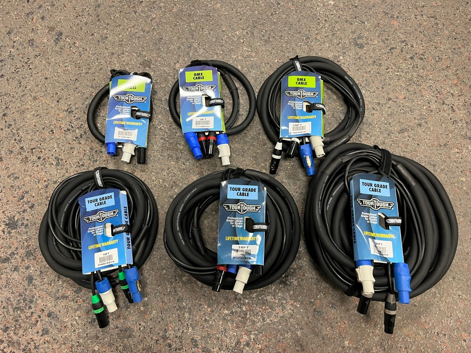 PowerCON and DMX Combo Pro Cable