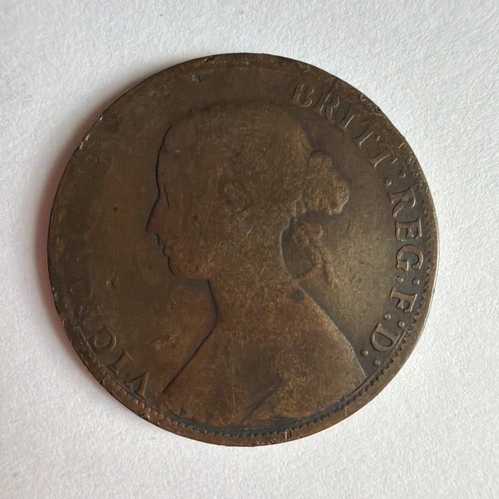 1864 - New Brunswick - Large Cent Canada - Copper One Cent - 420