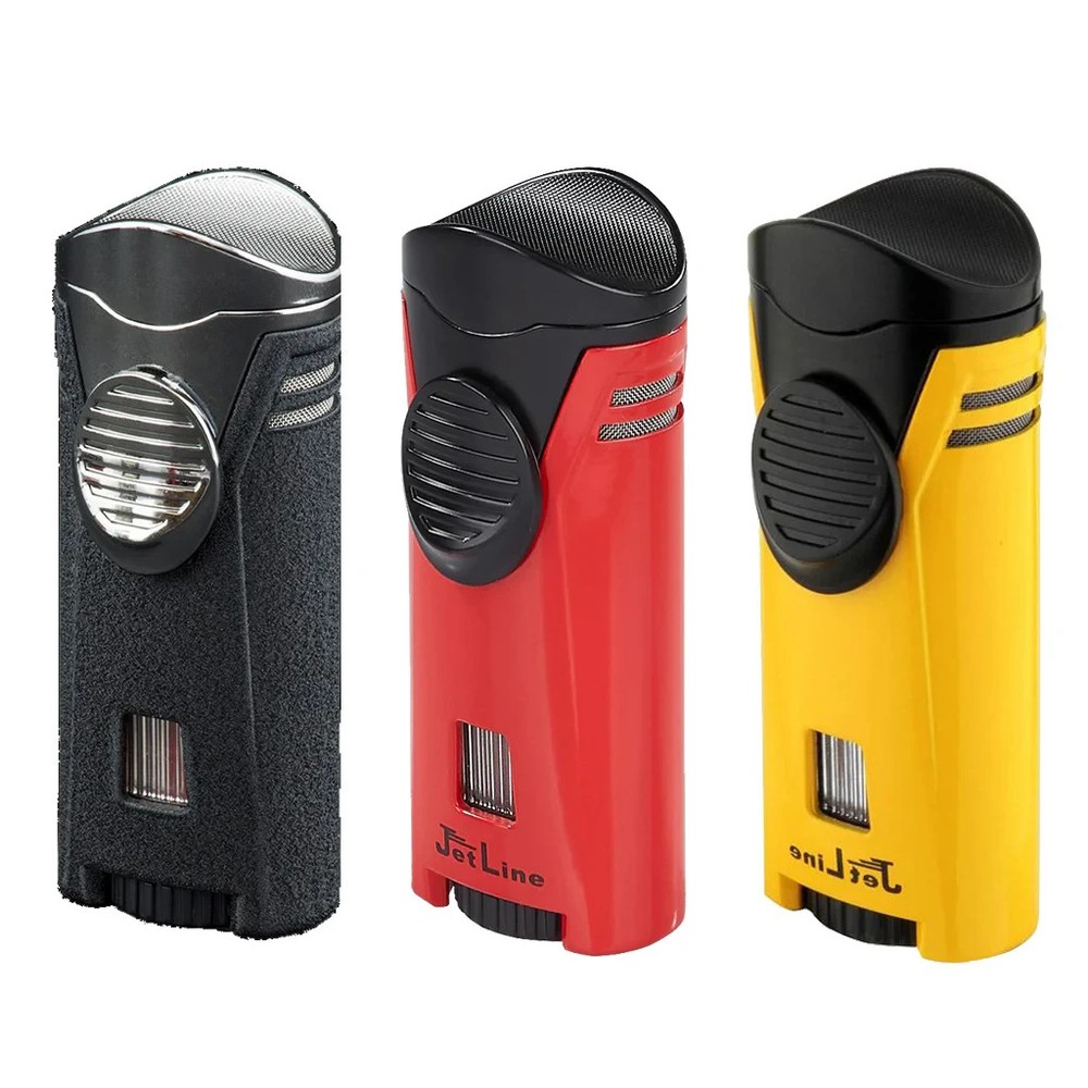 Jetline Bugle BLACK Single Flame Torch - JETLINE BUGLE BLACK