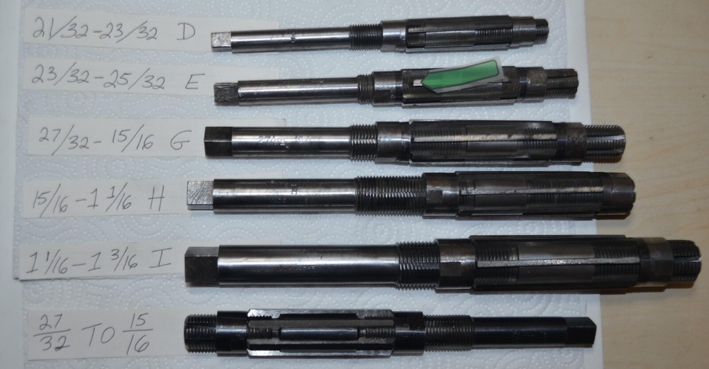 Adjustable Reamers Wards Supreme Quality Various Sizes Pre-owned