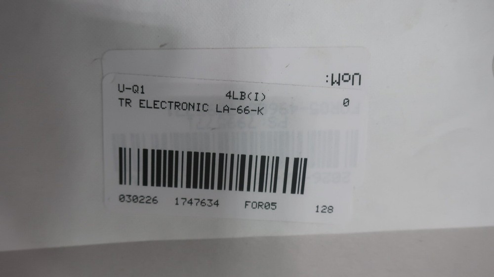 Tr Electronic LA-66-K 312-01594 Linear Encoder 2540mm 19-27v-dc