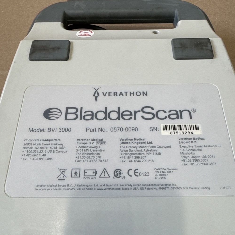 Verathon BVI 3000 BladderScan System
