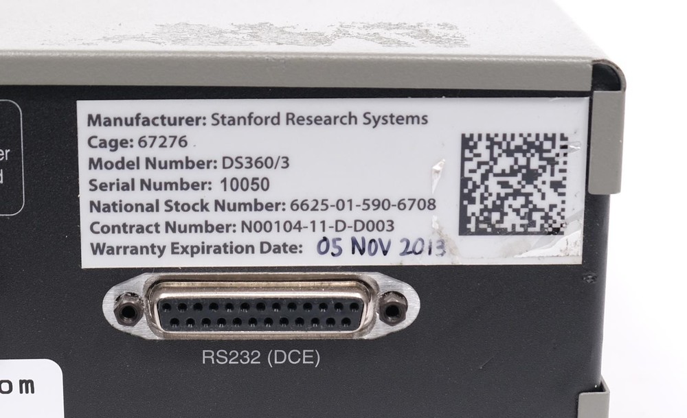 Stanford Research DS360 Ultra Low Distortion Function Generator