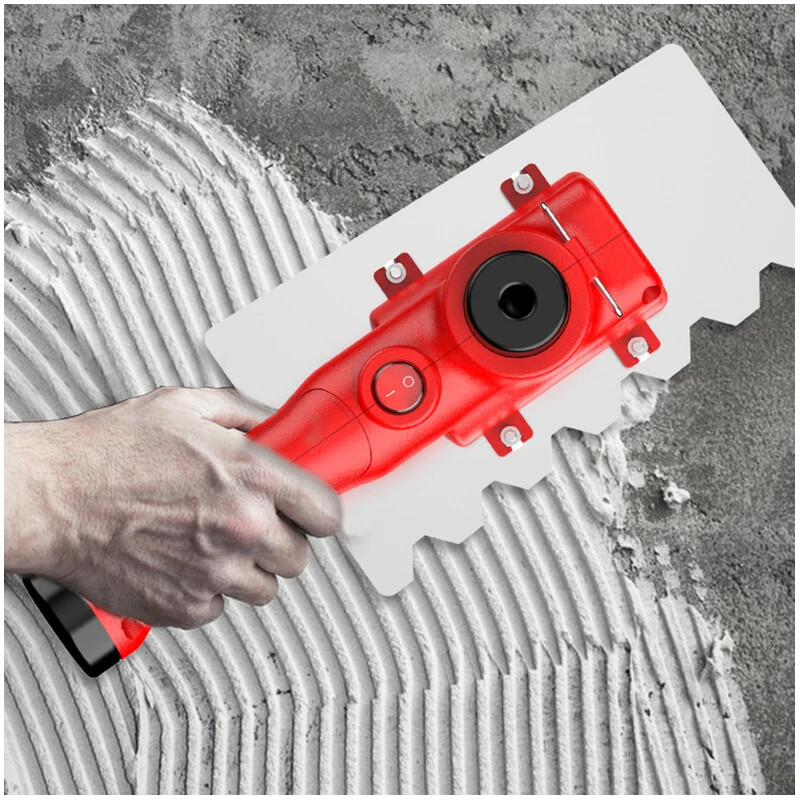 High-frequency Vibrating Leveling Ceramic Tile Plastering Dual-use Trowel Tool