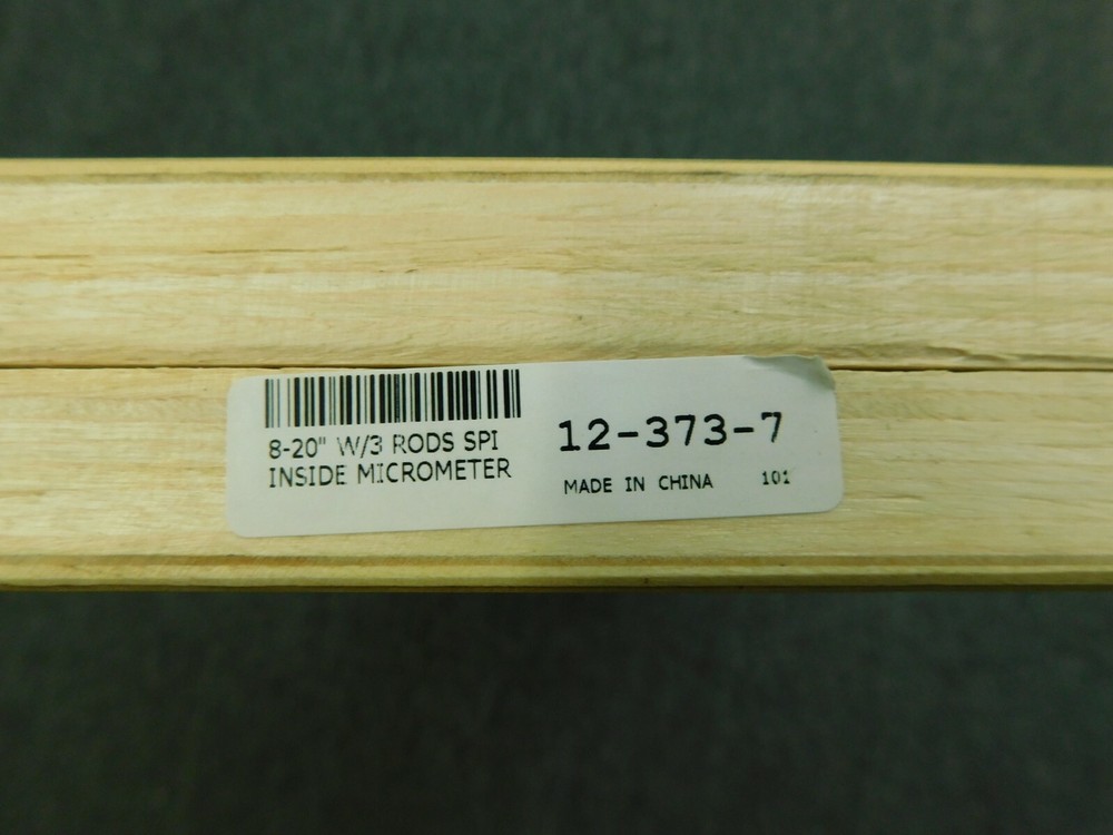 SPI Mechanical Inside Micrometer 8" - 20" Range 12-373-7