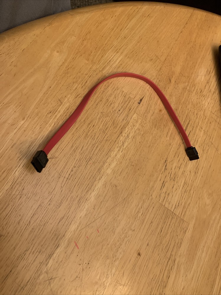 13” Serial ATA Connector Cable New Red