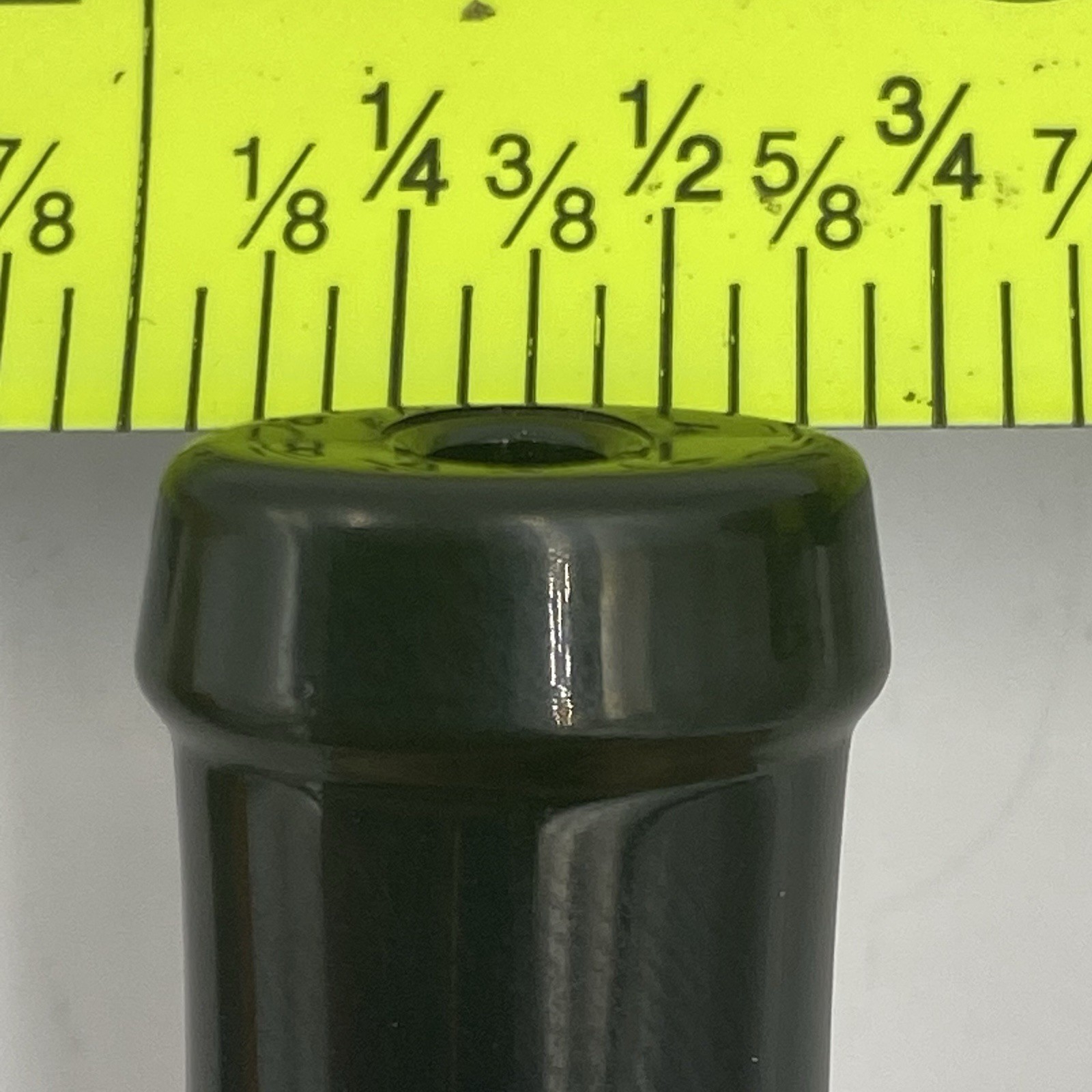 Galiner Pure Copper Size 46-47 Cigar Pipe Holder Single Resin Accessory Gray