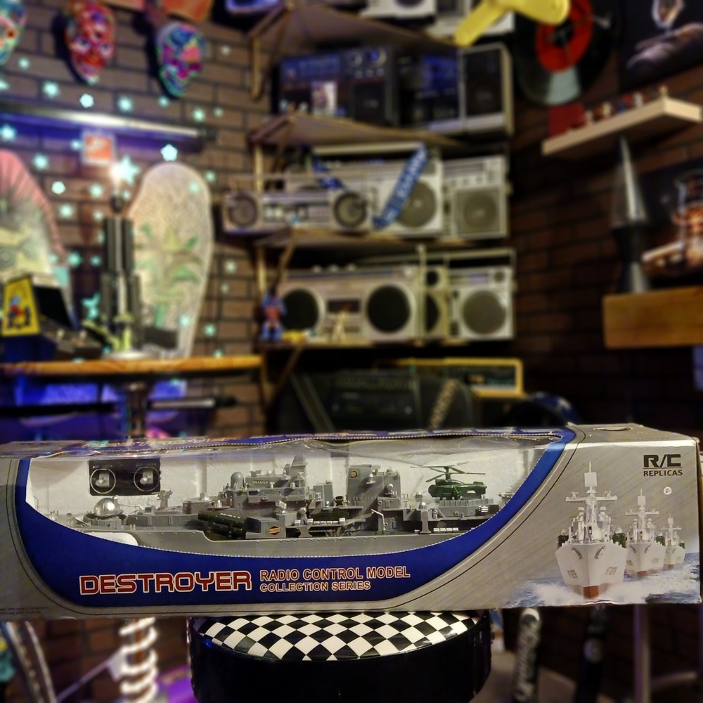 JHT RC Destroyer Warship Model Boat with Remote Control